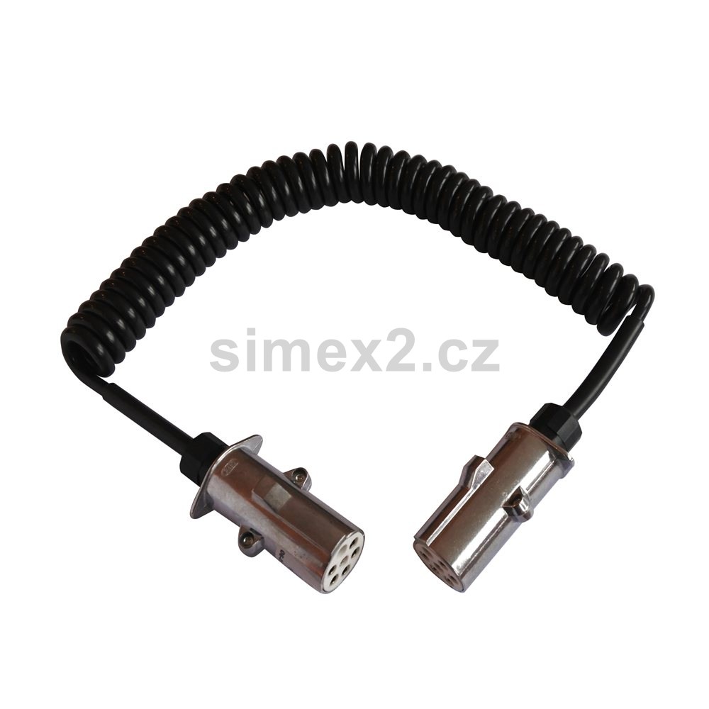 Propojovací kabel 1+6D bílý 4,5 m KOV