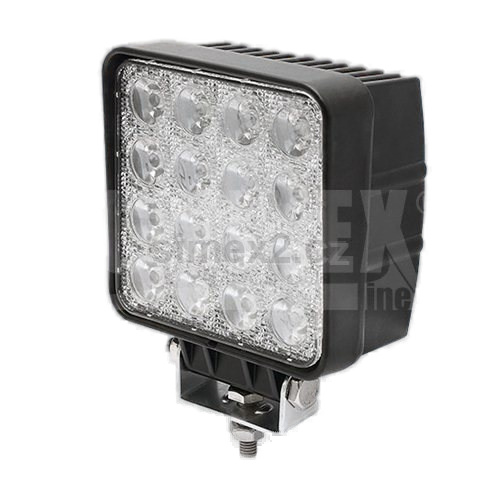 Světlo pracovní 3040 lumenů, 16× LED, 110 × 110 × 70 mm