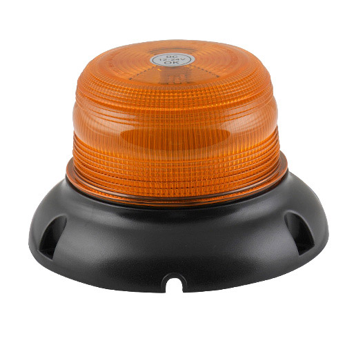 Maják oranžový na pevno, 24× LED, 24 W, 79 × 130 mm