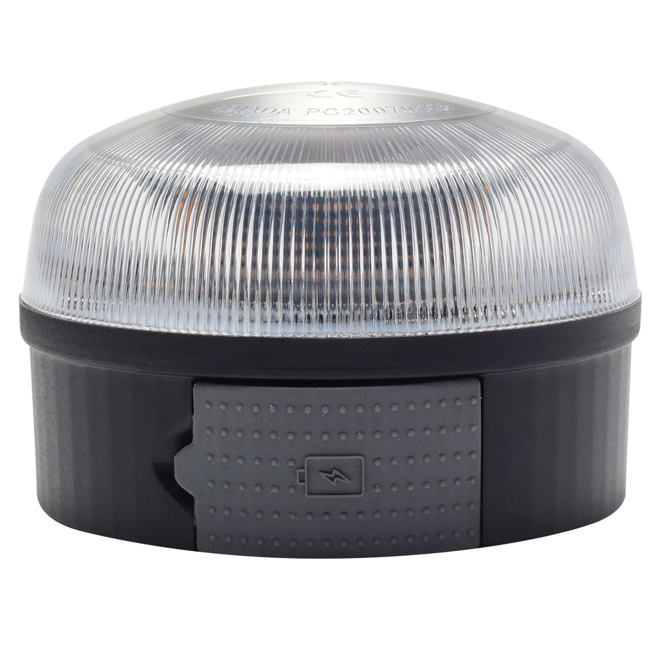 Bezpečnostní maják a světlo, magnetické, bateriové 1 × 9 V, 12 LED, 58 × 85 mm