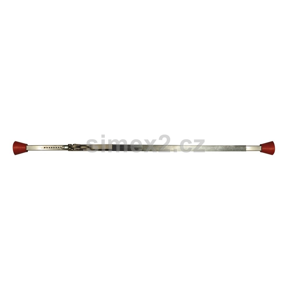 Rozpěrná tyč STEEL 1880–2850, hranatá 35 × 35, zesílená, svislá, chladírenský návěs