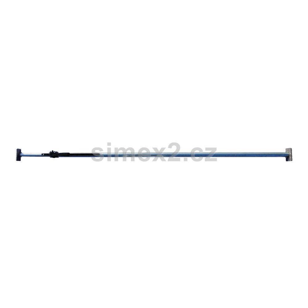 Rozpěrná tyč STEEL 2350–2720 mm, patky/ráčna
