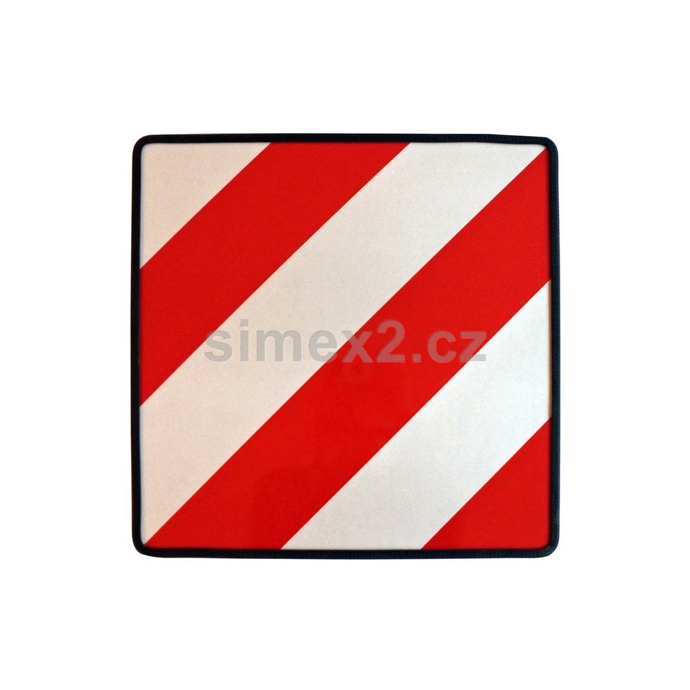Cedule reflexní nadrozměr 423 × 423 mm