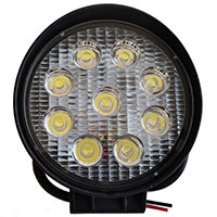 Světlo pracovní 1755 lumenů, 9× LED, 115 × 115 × 40 mm