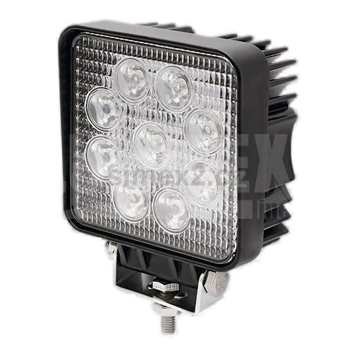 Světlo pracovní 1710 lumenů, 9× LED, 107 × 107 × 55 mm
