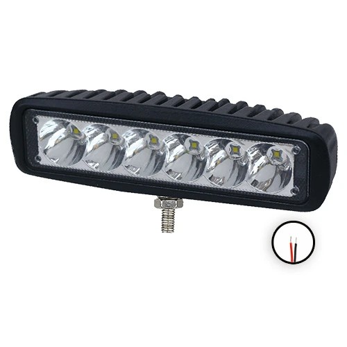 Pracovní světlo bodové 1260 lumenů, 6× LED, 160 × 46 × 61,5 mm