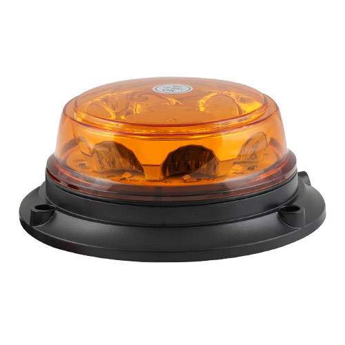 Maják oranžový na pevno, 8× LED, 24 W, 61 × 145 mm