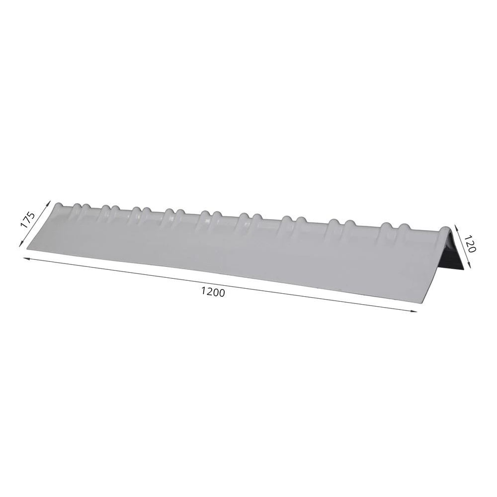 Ochranná hrana pod kurty 160 × 120 × 1200 mm