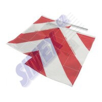 Výstražná fólie přesah L+P (sada 2 ks)