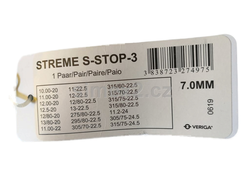 Sněhové řetězy vyprošťovací VERIGA 295–315/60R22,5 (balení 2 ks)